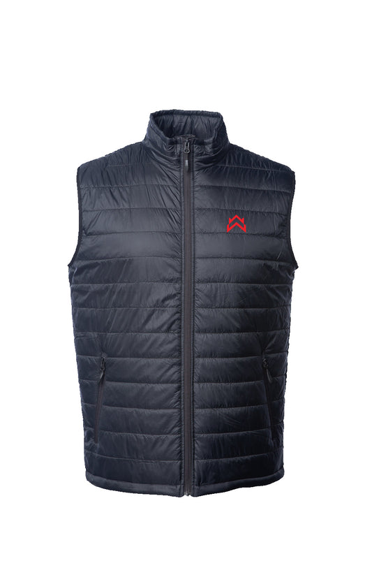 WW Men's Puffer Vest - Red Crown Logo