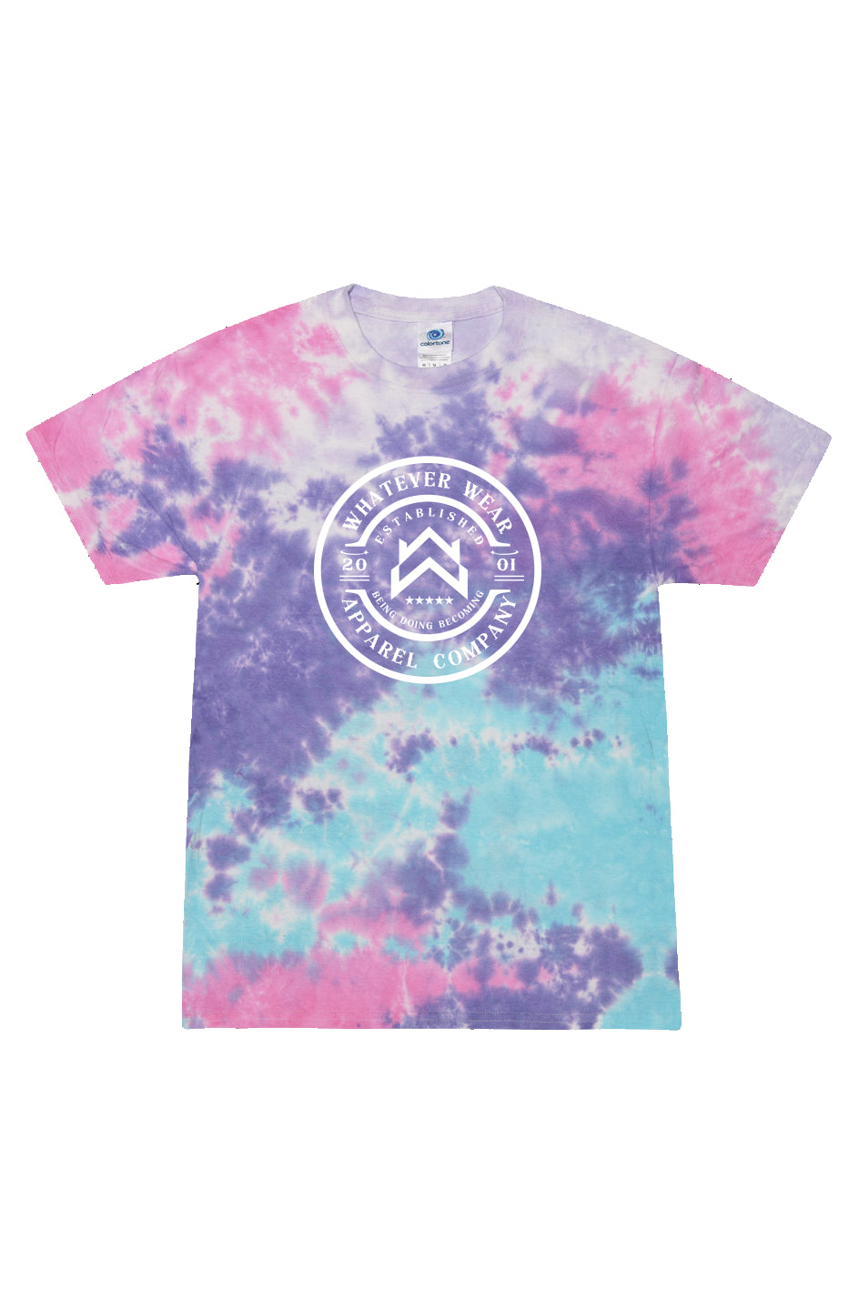 WW Youth Cotton Candy Tie Dye T Shirt