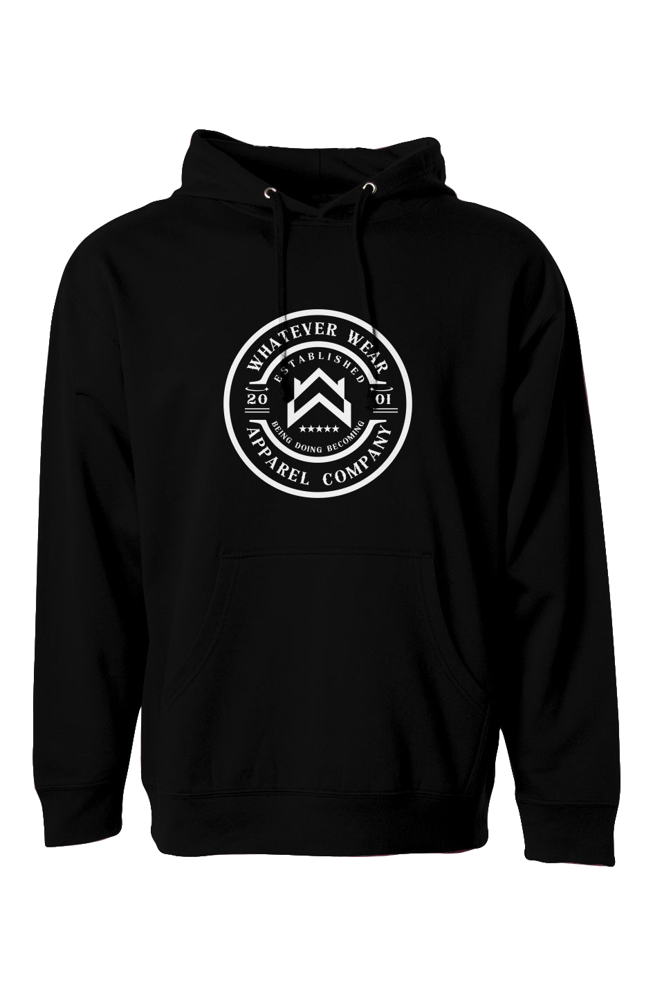 Whatever Wear Signature Logo Pullover Hoodie