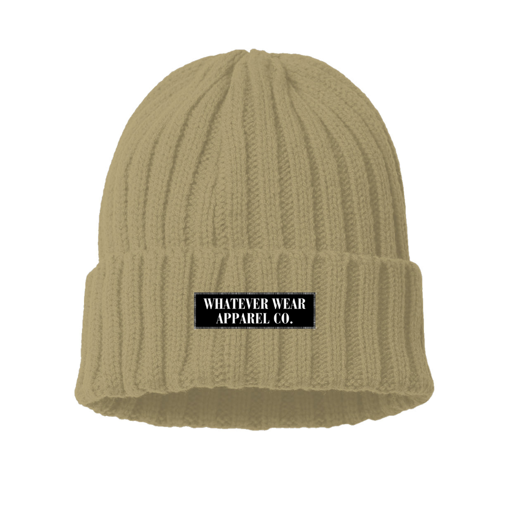 WW Apparel Co. Sustainable Cable Knit Beanie