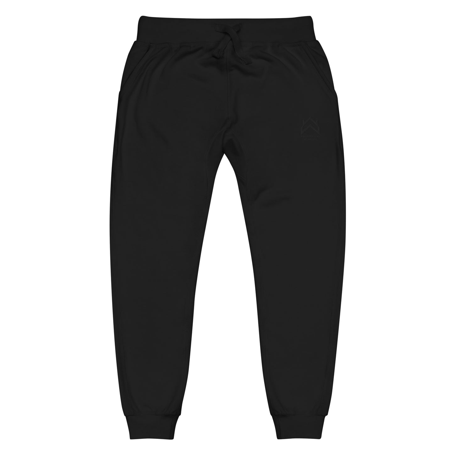 WW Black Crown Unisex Fleece Sweatpants