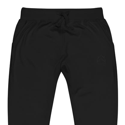 WW Black Crown Unisex Fleece Sweatpants