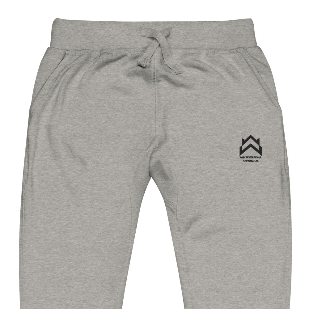 WW Black Crown Unisex Fleece Sweatpants