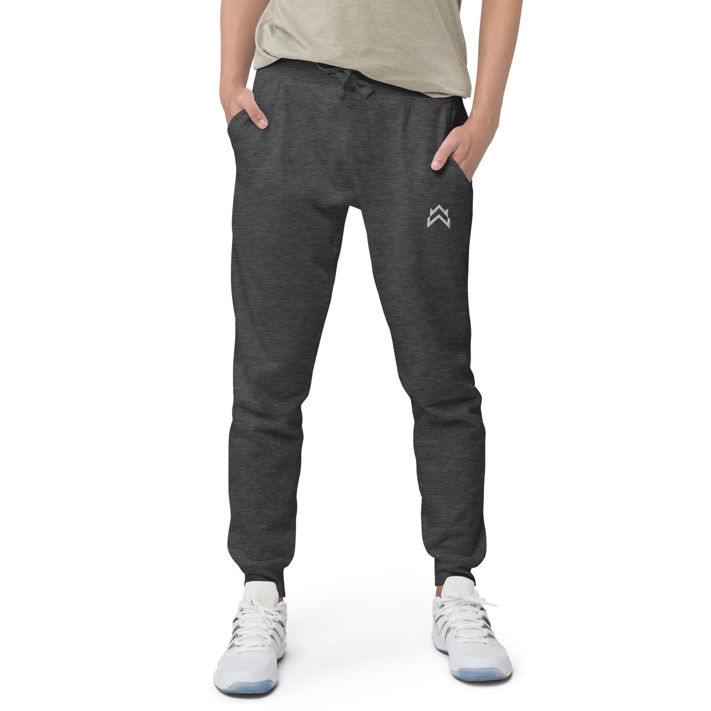 WW White Crown Unisex Fleece Sweatpants