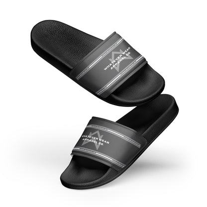 Women's Gray Slides Matter