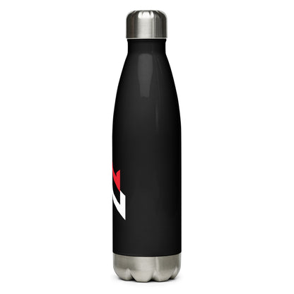 Whatever Wear Stainless Steel Water Bottle -Red/White Logo