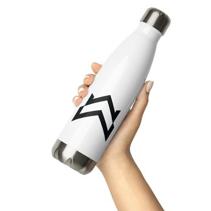 Whatever Wear White Stainless Steel Water Bottle