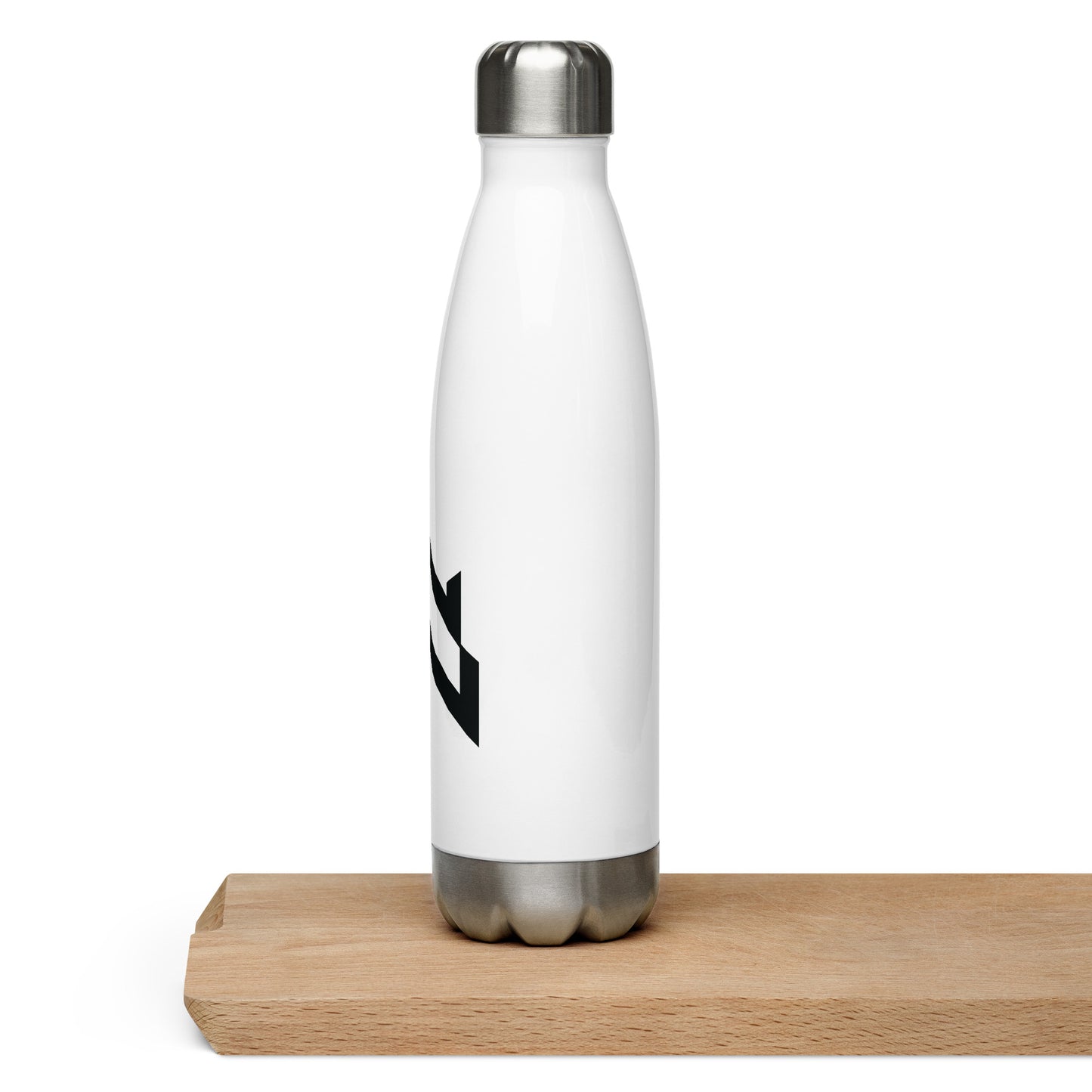 Whatever Wear White Stainless Steel Water Bottle